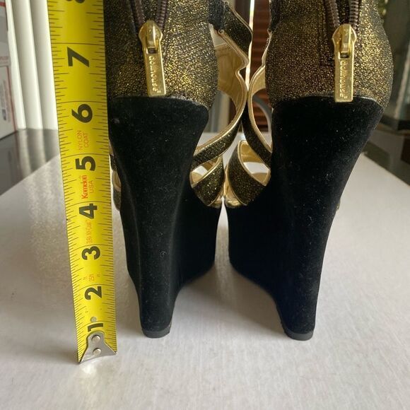DOLLHOUSE Women’s 6” Platform Sandals Size 8 - Picture 3 of 7